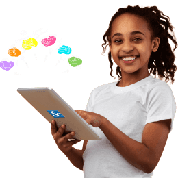 Student learning - mobile view